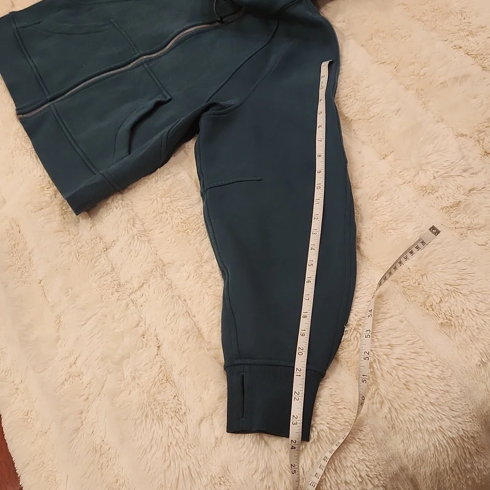 Lululemon Scuba Full Zip Oversized Hoodie in Green Jasper size M/L - Picture 17 of 17
